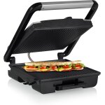Subzonal - appareil à paninis noir brossé - multifonction - surface de cuisson 30 x 27 cm - 2 portions ... Subzonal - appareil à paninis noir brossé - multifonction - surface de cuisson 30 x 27 cm - 2 portions ...