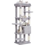 Subzonal - arbre a chat pour gros chats 20 lbs (9 kg) r�sistant, tour xxl 152 cm pour chat d'int�rieur, ...