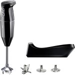 Subzonal - bamix cordless set avec mixeur plongeant sans fil, station de charge, couteau toile, disque ...