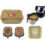 Subzonal - beper c103acc004 lot de 50 barquettes en papier pour four beper, idales pour les friteuses ...