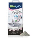 Subzonal - biokat�s diamond care fresh au parfum de talc - liti�re fine pour chats au charbon actif ...