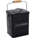 Subzonal - botes pour nourriture et friandises animaux - conteneur croquette chat - couvercles en hermtiques ...
