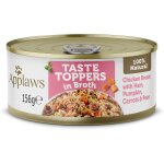 Subzonal - botes de nourriture humide pour chiens 100% naturelle, filet de poulet avec jambon et lgumes ...