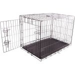Subzonal - cage pour chien pliable en fil métallique durable avec plateau, porte simple, 76, 2 x 48, ... Subzonal - cage pour chien pliable en fil métallique durable avec plateau, porte simple, 76, 2 x 48, ...