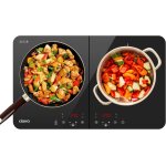Subzonal - cbtih2 tables de cuisson 2 feux 3500w - plaque  induction portable - 2foyers - 9 niveaux ...
