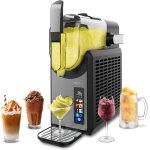 Subzonal - cecotec machine  granits 2, 6 l twist&ice 2600, boissons prtes en 15 - 60 min, contrle ...