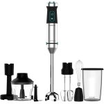 Subzonal - cecotec mixeur power titanblack 1500 xl perfectcream & crush 1500 w, tige xl, cloche anti ...