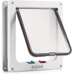 Subzonal - chat avec fermeture a 4 voies, porte pour animaux de compagnie, chat / chien avec tunnel