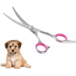 Subzonal - ciseaux coiffure de chien, ciseaux de toilettage en acier inoxydable lame gromming courbé ... Subzonal - ciseaux coiffure de chien, ciseaux de toilettage en acier inoxydable lame gromming courbé ...