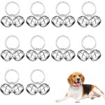 Subzonal - cloches animaux de compagnie 10 pi�ces cloches d'animal de compagnie pendentif de collier ...