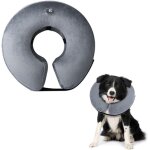 Subzonal - collerette chien gonflable l collier lune chien collerette pour chien anti lechage collier ...