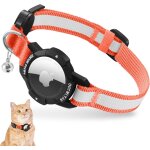 Subzonal - collier pour chat airtag lumineux, accessoire compatible avec airtag apple, collier avec boucle ...