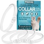 Subzonal - collier de puce pour chats, collier anti puces pour chat avec une protection efficace de 10 ...