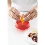 Subzonal - cuisson vapeur - cuit oeuf ovo - cylindrique - transparent - silicone platine