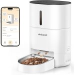 Subzonal - distributeur croquettes chat automatique - 4l tlcommande wifi 2. 4g, double alimentation, ...