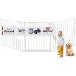 Subzonal - flex l, 90 - 223 cm, barrire d'escalier / sparateur de pice, blanc, fabriqu au danemark ...