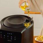 Subzonal - friteuse  air sans huile de 5, 5l cecofry rain air fryer, 1550w, pulvrisateur d'huile intgr, ...