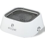 Subzonal - gamelle pour chiens et chats 1l, blanche, design anti - eclaboussures et anti - renversement, ...