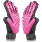 Subzonal - gants de toilettage pour chien chat, gant de brosse chien, gant poil chat pour massage, bain ...