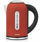 Subzonal - h. koenig bouilloire lectrique programmable inox 1, 7l boe54 rouge, adaptable thermostat ...