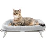 Subzonal - hamac chat sur�lev� lit pour chats interieur canap� pour petit chien chiotet animaux de compagnie ...