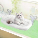 Subzonal - hamac pour chat, avec ventouses stables, chaise longue pliable, hamac de fentre, lit pour ...