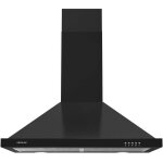 Subzonal - hotte aspirante pyramidale de 60 cm bolero flux pm 604300 noir c. moteur 105 w, aspiration ...