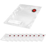 Subzonal - lacor - 69695 - sacs de mise sous vide smart, valve spciale, fermeture zip, zone didentification ...