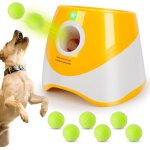 Subzonal - lanceur de balle pour chien automatique, lance balle pour chiens avec 6 balles, jouets interactifs ... Subzonal - lanceur de balle pour chien automatique, lance balle pour chiens avec 6 balles, jouets interactifs ...