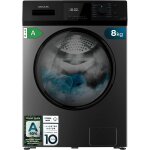 Subzonal - lave - linge 8kg chargement frontal bolero dresscode 8410 inverter steel a. 1900w, 1400 rpm ...