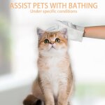 Subzonal - lingette chien chat, gants de nettoyage pour animaux de compagnie, gants tout - en - un pour ...