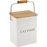 Subzonal - mtal conteneur croquette chats - 6l botes pour nourriture et friandises animaux - hermtiques ...