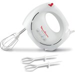 Subzonal - moulinex, batteur lectrique, 200 w, 2 vitesses, 2 jeux de fouets inclus, ergonomique, compact, ...