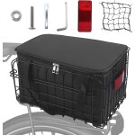 Subzonal - panier de v�lo arri�re pliable en m�tal avec sac de transport etanche amovible - accessoires ...