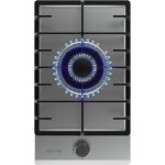 Subzonal - plaque de gaz butane et naturel 1 feu bolero squad g 1200f inox. 3500 w, acier inox, grilles ...