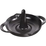 Subzonal - roaster vertical en fonte pour poulet, � 24 cm, 1 l, noir