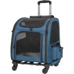 Subzonal - sac a dos a roulettes pour chiens et chats jusqu' 15kg, poussette de voyage pour animaux, ...