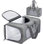 Subzonal - sac de transport pour chat chien avec 2 coussins - caisse de transport pliable bandoulière ... Subzonal - sac de transport pour chat chien avec 2 coussins - caisse de transport pliable bandoulière ...
