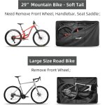 Subzonal - sac de transport vlo 29 pouces housse de roue vtt pliable sacoche grand pliant porte - vlo ...