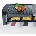 Subzonal - severin appareil À raclette pour 8 personnes, plaque de cuisson avec pierre naturelle et ... Subzonal - severin appareil À raclette pour 8 personnes, plaque de cuisson avec pierre naturelle et ...