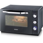 Subzonal - severin four posable xxl  chaleur tournante 60 l avec pierre  pizza et tournebroche 2 200 ...