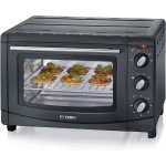 Subzonal - severin mini - four 20 l avec grille et plaque de cuisson incluses, four posable 1 500 w design ...