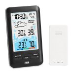 Subzonal - station m�teo num�rique avec capteur ext�rieur thermom�tre, hygrom�tre, barom�tre horloge ...