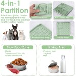 Subzonal - tapis lechage chien et chat, tapis de leche pour chien avec ventouses, tapis de lchage chien ...
