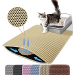 Subzonal - tapis de litière pour chat, 116x66cm, tapis double couche géant etanche en nid d'abeille, ... Subzonal - tapis de litière pour chat, 116x66cm, tapis double couche géant etanche en nid d'abeille, ...