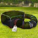 Subzonal - tente pour chat d'extrieur 2 en 1 - tunnel pour chat et enclos en plein air - botier portable ...