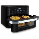 Subzonal - tristar friteuse sans huile dualzone flex, 10l, 2800w, 8 programmes, ecran digital, cuisson ...