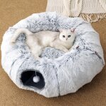 Subzonal - tunnel pour chat 3 - en - 1 modulable - 160cm avec dôme détachable (s / c / rond), aéré, cadre ... Subzonal - tunnel pour chat 3 - en - 1 modulable - 160cm avec dôme détachable (s / c / rond), aéré, cadre ...