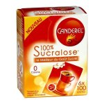 Sucralose canderel recharge pour distributeur 6x100 pastilles