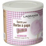 Sucre barbe a papa lagrange sucre barbe a papa fraise 500g